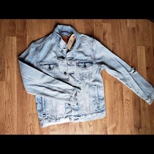Levi’s Distressed Denim Jacket